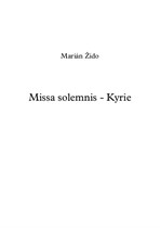 Missa Solemnis - Kyrie